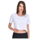 Target Γυναικεία κοντομάνικη μπλούζα Single Jersey Crop Top "Only"